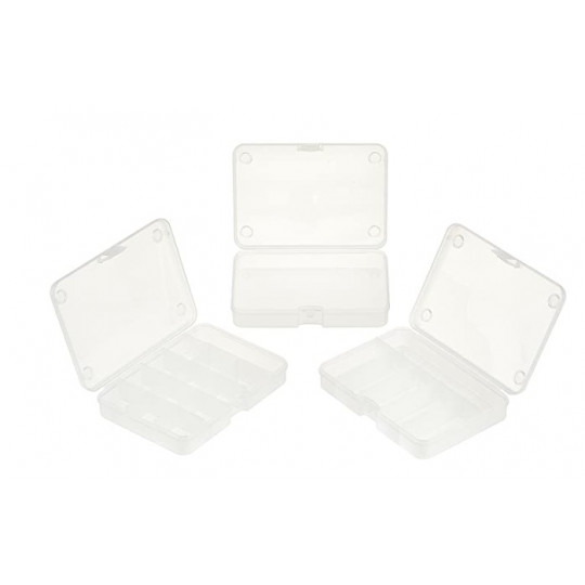 JEU DE 3 BOITES PLASTIQUE POUR RANGEMENT  - Facom