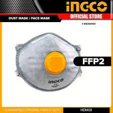 MASQUE FFP2 D'HYGIENE AVEC VALVE - INGCO
