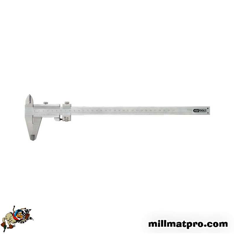 PIED A COULISSE - DOUBLE BEC 55MM -PLAGE 0-300MM - LONGEUR 415mm