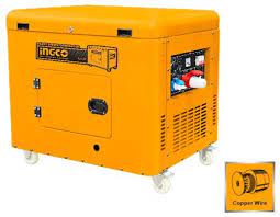 GROUPE ELECTROGENE DIESEL SILENC8KW-10KVA-TRIPHAS - INGCO