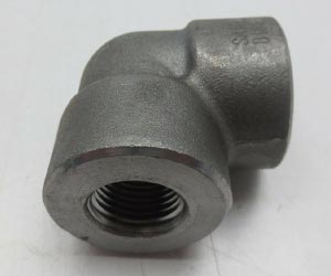 COUDE ACIER NOIR 90° F/F TYPE GAZ