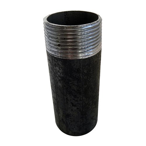 DEMI-BOBINE NOIRE MALE A VISSER TYPE GAZ L100 ( EMBOUT FILETE)