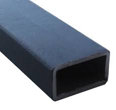 TUBE RECTANGULAIRE ACIER NOIR (Barre de 6ml)