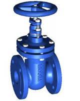 VANNE A PASSAGE DIRECT F4 - TIGE NON MONTANTE - A BRIDE PN16