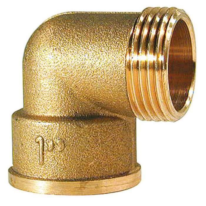 COUDE F-F LAITON 1/4"