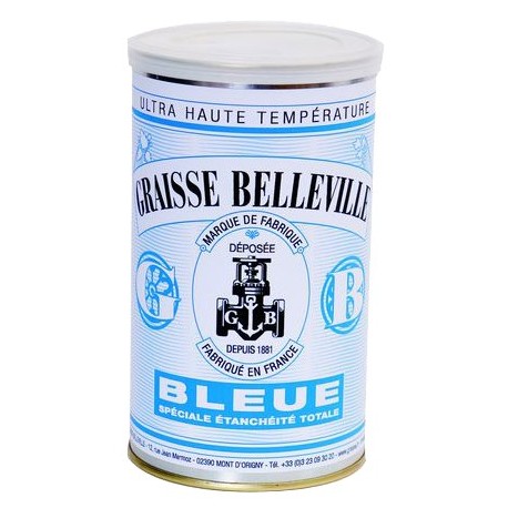 GRAISSE BELLEVILLE ETIQUETTE BLEUE POT 1 KG T°-20/+800°C