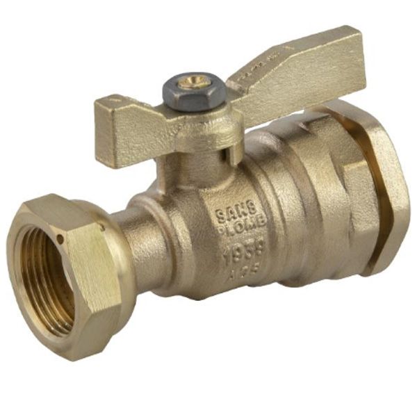 ROBINET DE COMPTEUR DROIT P.E /  E.P