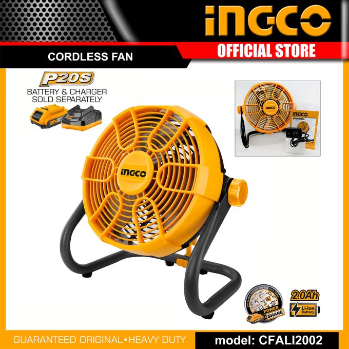 VENTILATEUR A BATTERIE 20V - INGCO